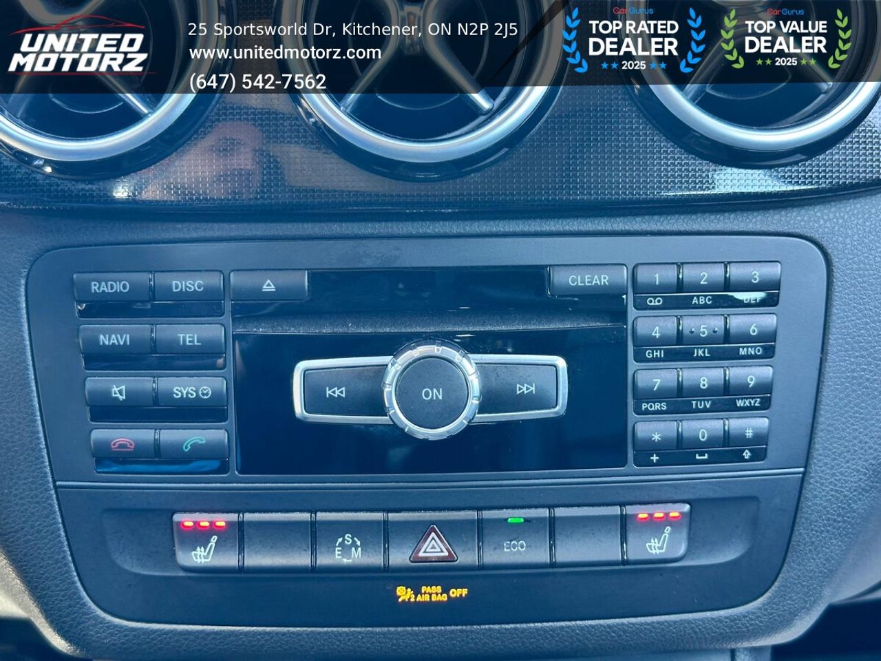 2014 Mercedes-Benz B-Class B-250 SPORTS TOURER~SAFETY CERTIFIED~LOW KMS~ Photo