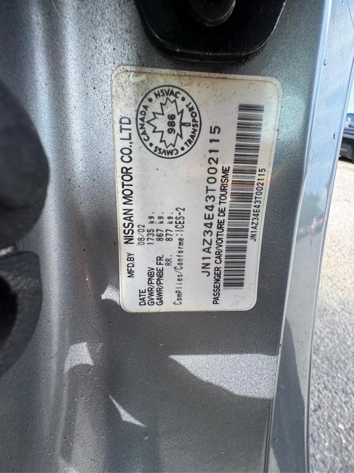 2003 Nissan 350Z TOURING, COUPE, ONLY 69,000KMS, VERY CLEAN, CERT Photo