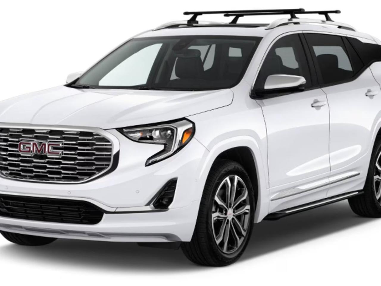Experience luxury and capability with this pre-owned 2018 GMC Terrain Denali AWD! Powered by a fuel-efficient 2.0L Turbo 4-Cylinder engine paired with a smooth 9-speed automatic transmission, this AWD SUV offers confident handling and versatility. Enjoy premium Denali touches like perforated leather-appointed seats with heating and ventilation, a Bose 7-speaker sound system, and GMCs advanced infotainment with navigation displayed on an 8-inch touchscreen. Stay comfortable with dual-zone climate control and heated steering wheel, while advanced safety features including blind-spot warning and rear collision alert keep you secure. With sleek 19-inch machined aluminum wheels, power liftgate, and a host of modern conveniences, the Terrain Denali blends style, comfort, and technologyperfect for your daily drives and weekend adventures. Visit Go Mazda today and elevate your driving experience!
