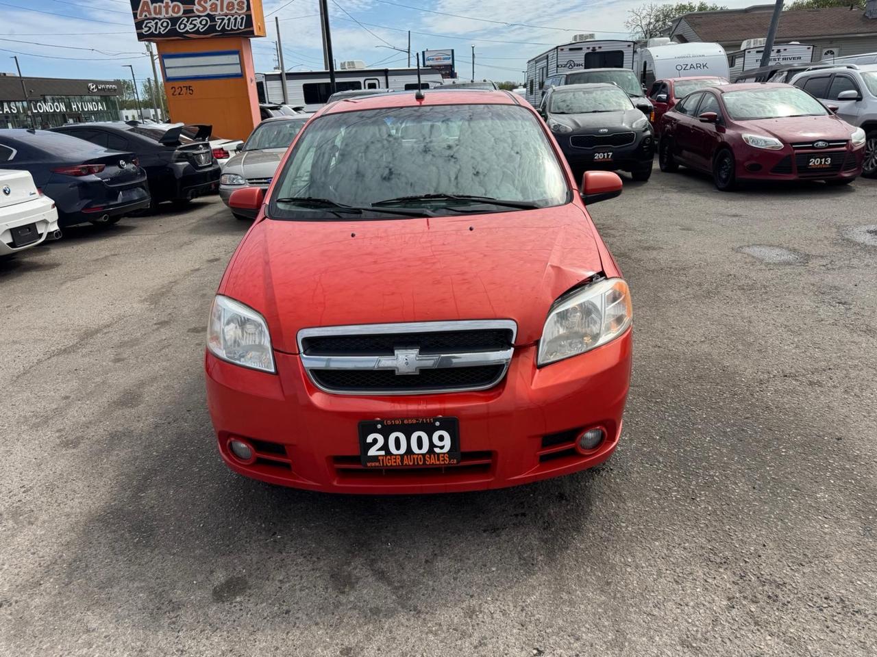 2009 Chevrolet Aveo AS IS, LT, DRIVES GREAT, LIGHT FRONT END DAMAGE Photo