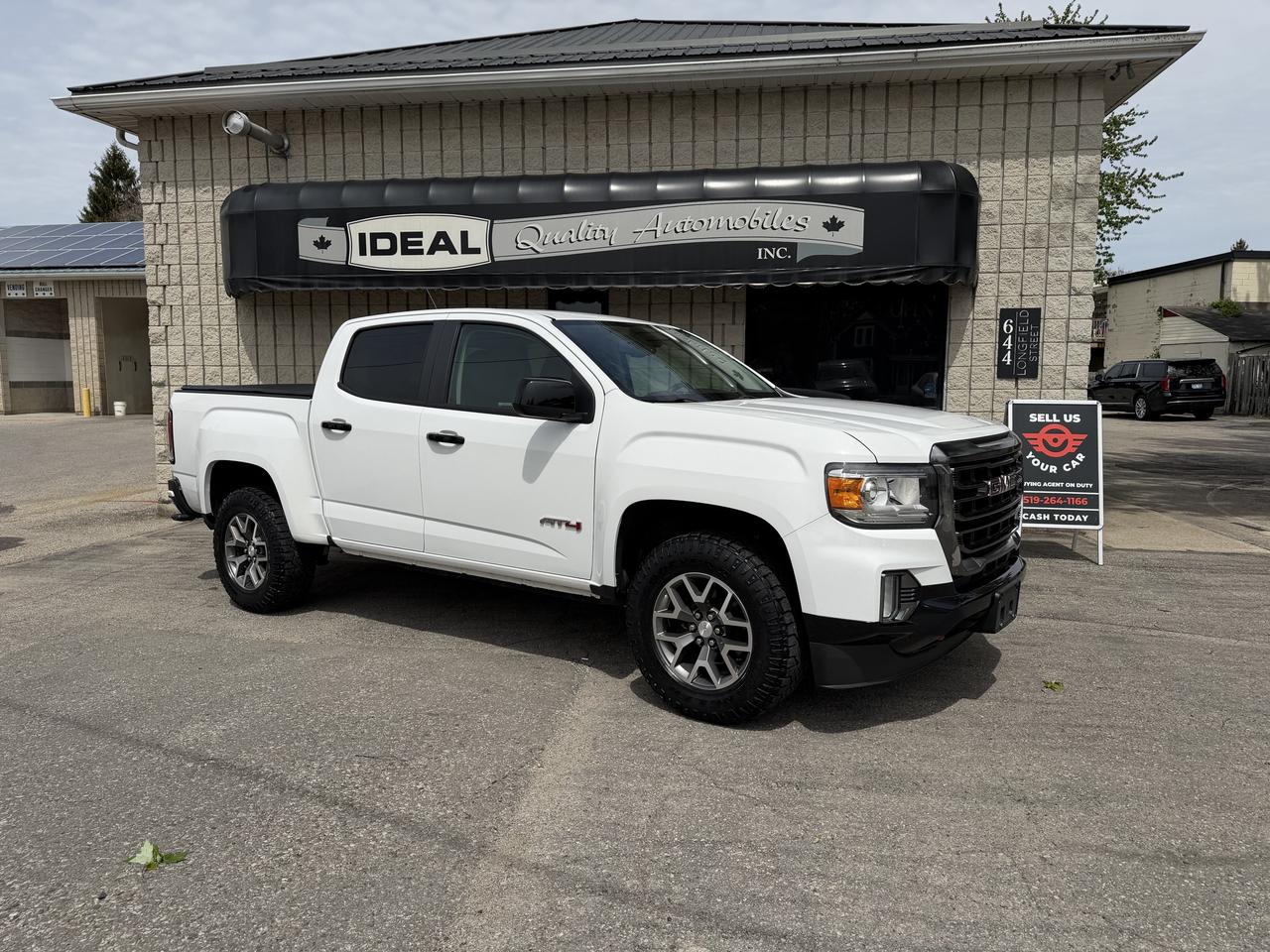 Used 2021 GMC Canyon 4WD AT4 w/Cloth for sale in Mount Brydges, ON