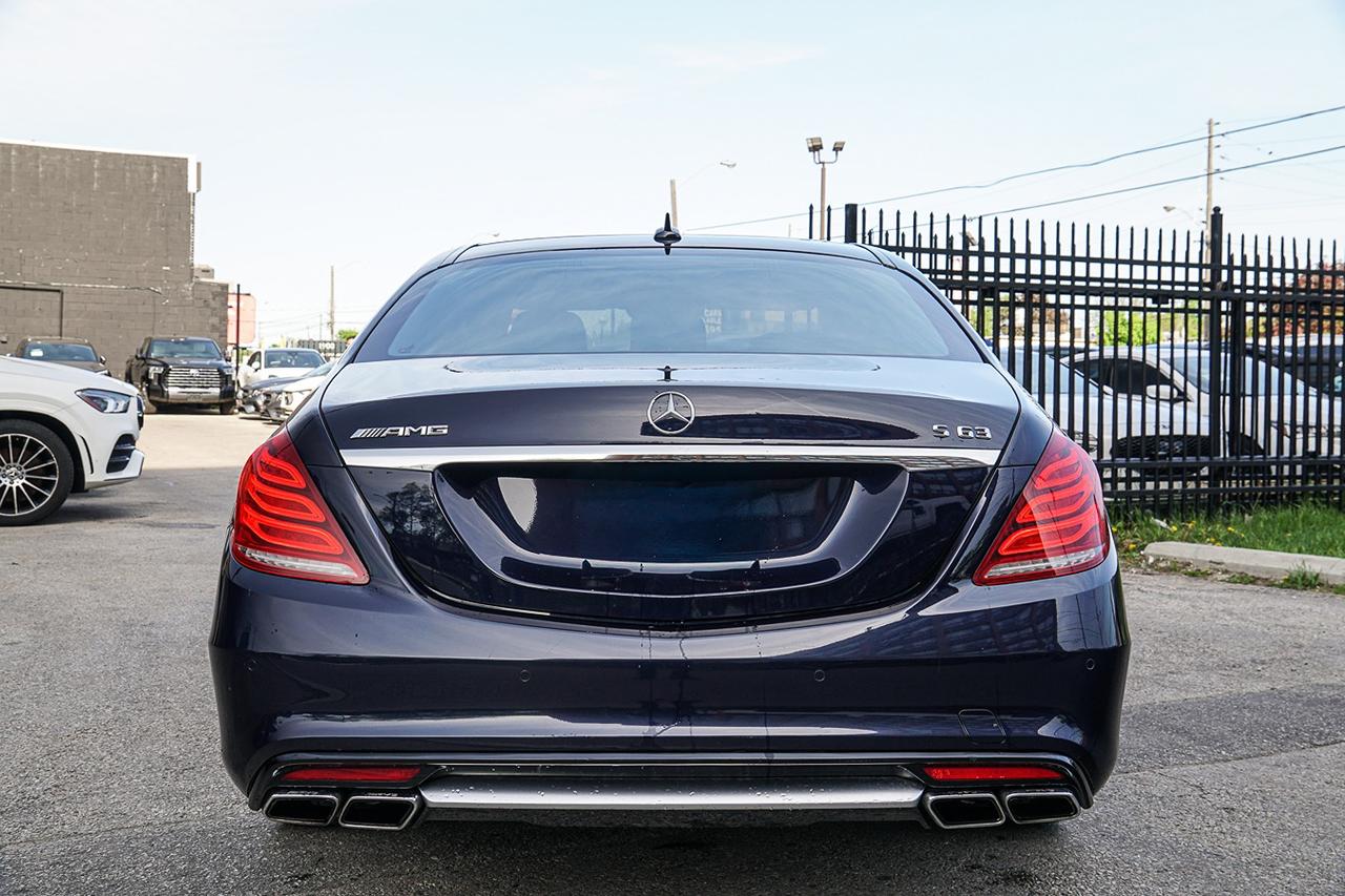 2016 Mercedes-Benz S-Class AMG S 63 4MATIC|NO ACCIDENT|BURMESTER|HUD|PANO Photo