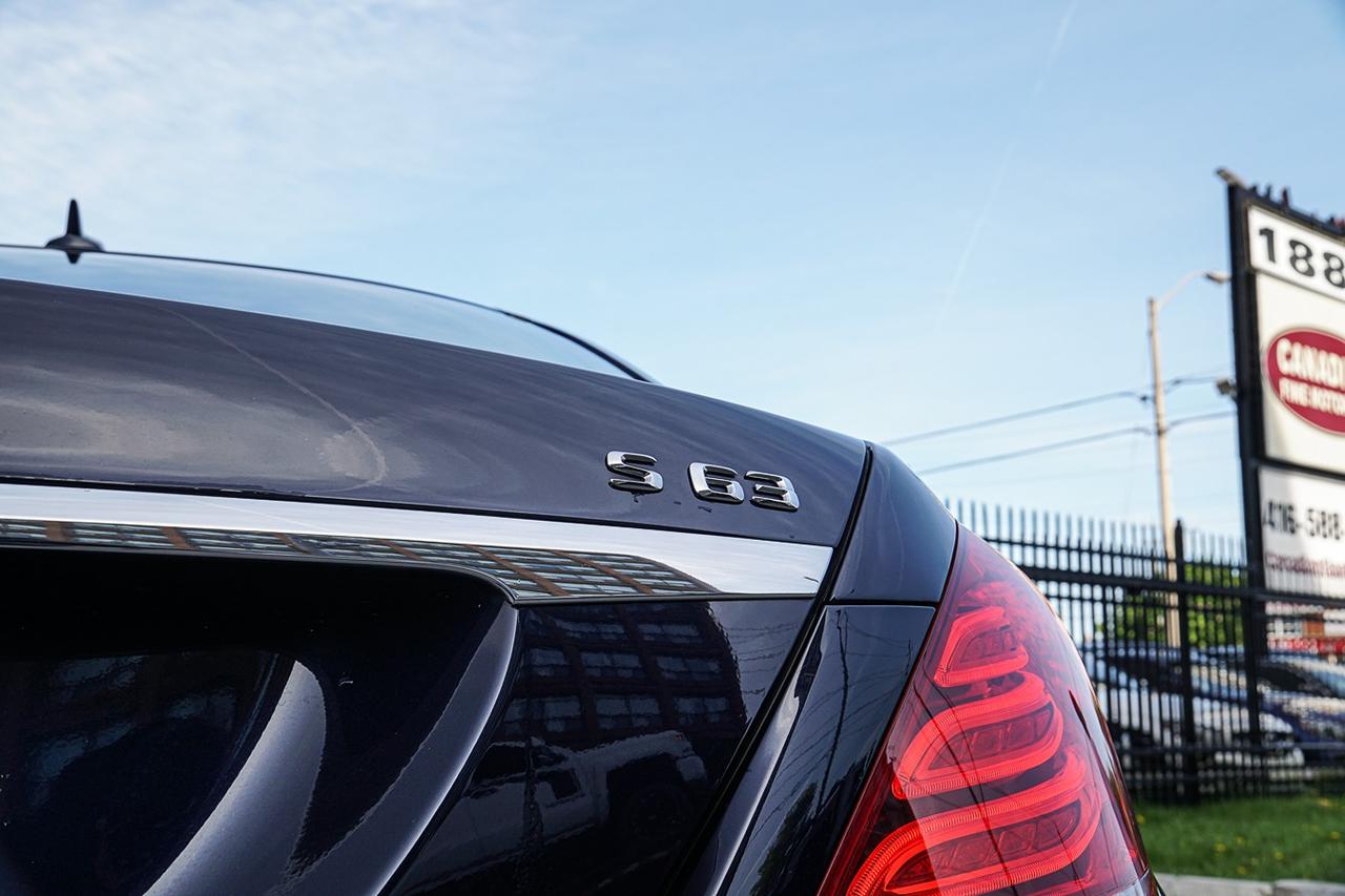 2016 Mercedes-Benz S-Class AMG S 63 4MATIC|NO ACCIDENT|BURMESTER|HUD|PANO Photo