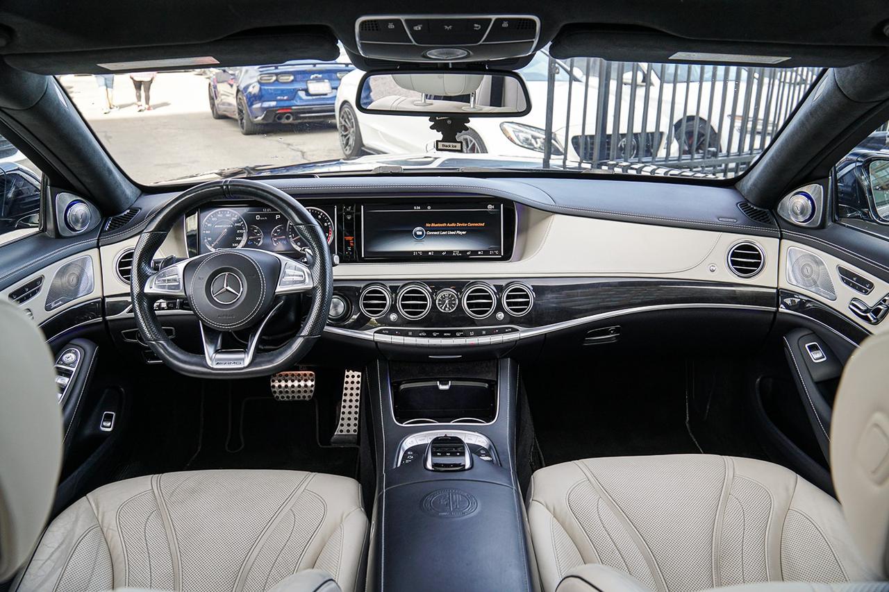 2016 Mercedes-Benz S-Class AMG S 63 4MATIC|NO ACCIDENT|BURMESTER|HUD|PANO Photo