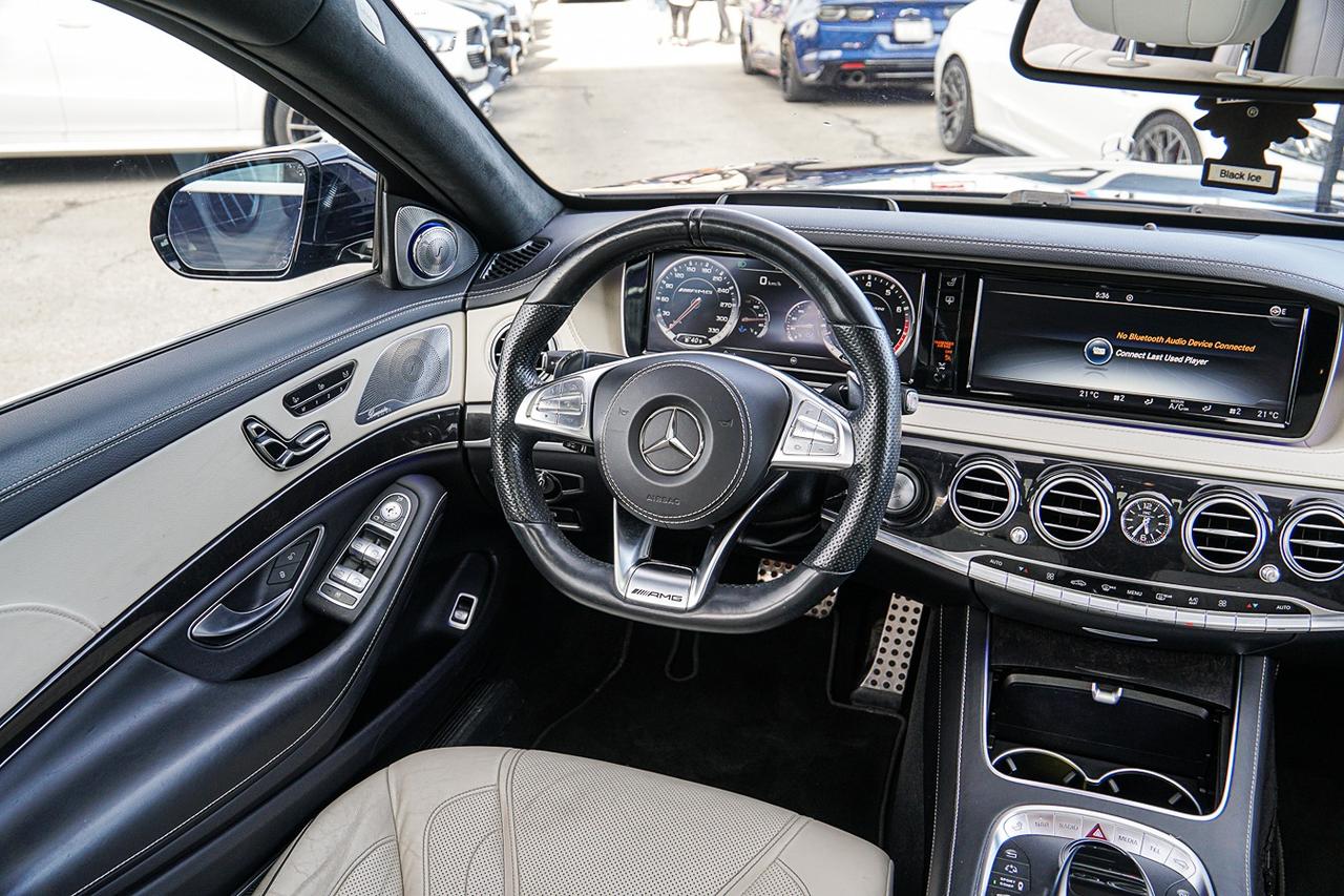 2016 Mercedes-Benz S-Class AMG S 63 4MATIC|NO ACCIDENT|BURMESTER|HUD|PANO Photo