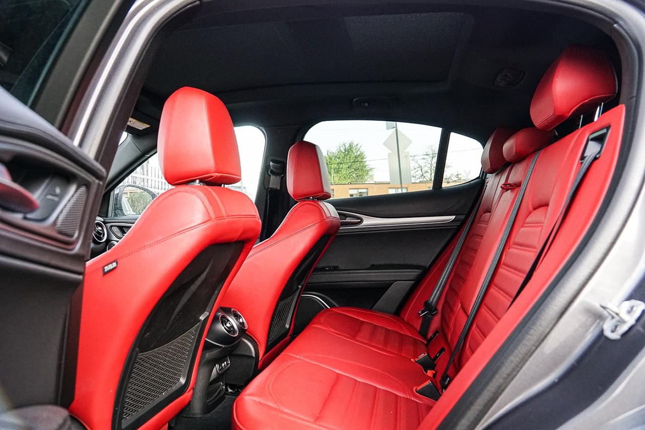 2022 Alfa Romeo Stelvio Veloce AWD | ONE OWNER | NAVI | SUNROOF | RED INT Photo