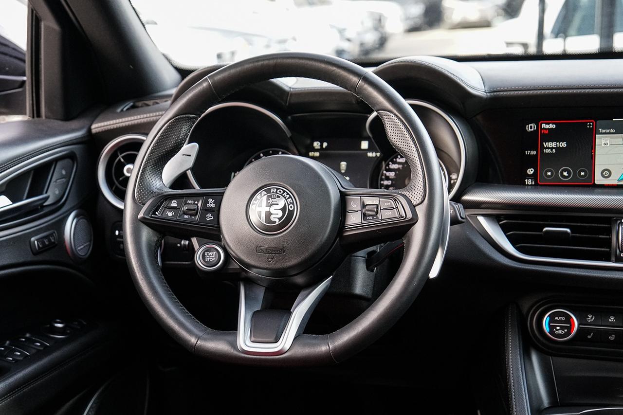 2022 Alfa Romeo Stelvio Veloce AWD | ONE OWNER | NAVI | SUNROOF | RED INT Photo