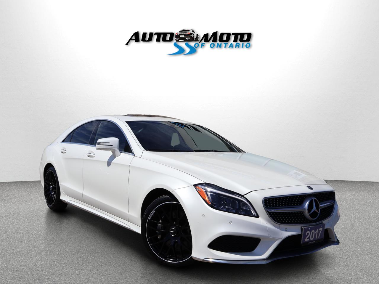 Used 2017 Mercedes-Benz CLS-Class V8 CLS550 AWD CERTIFIED *ACCIDENT FREE* CAMERA NAV BLUETOOTH LEATHER HEATED SEATS SUNROOF CRUISE ALLOYS for sale in Burlington, ON