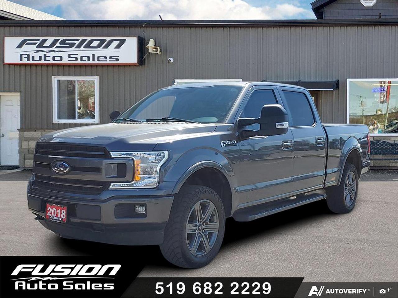 2018 Ford F-150 XLT-5.0LV8-4X4-SPORT PKG-LEATHER-CUSTOM EXHAUST Photo
