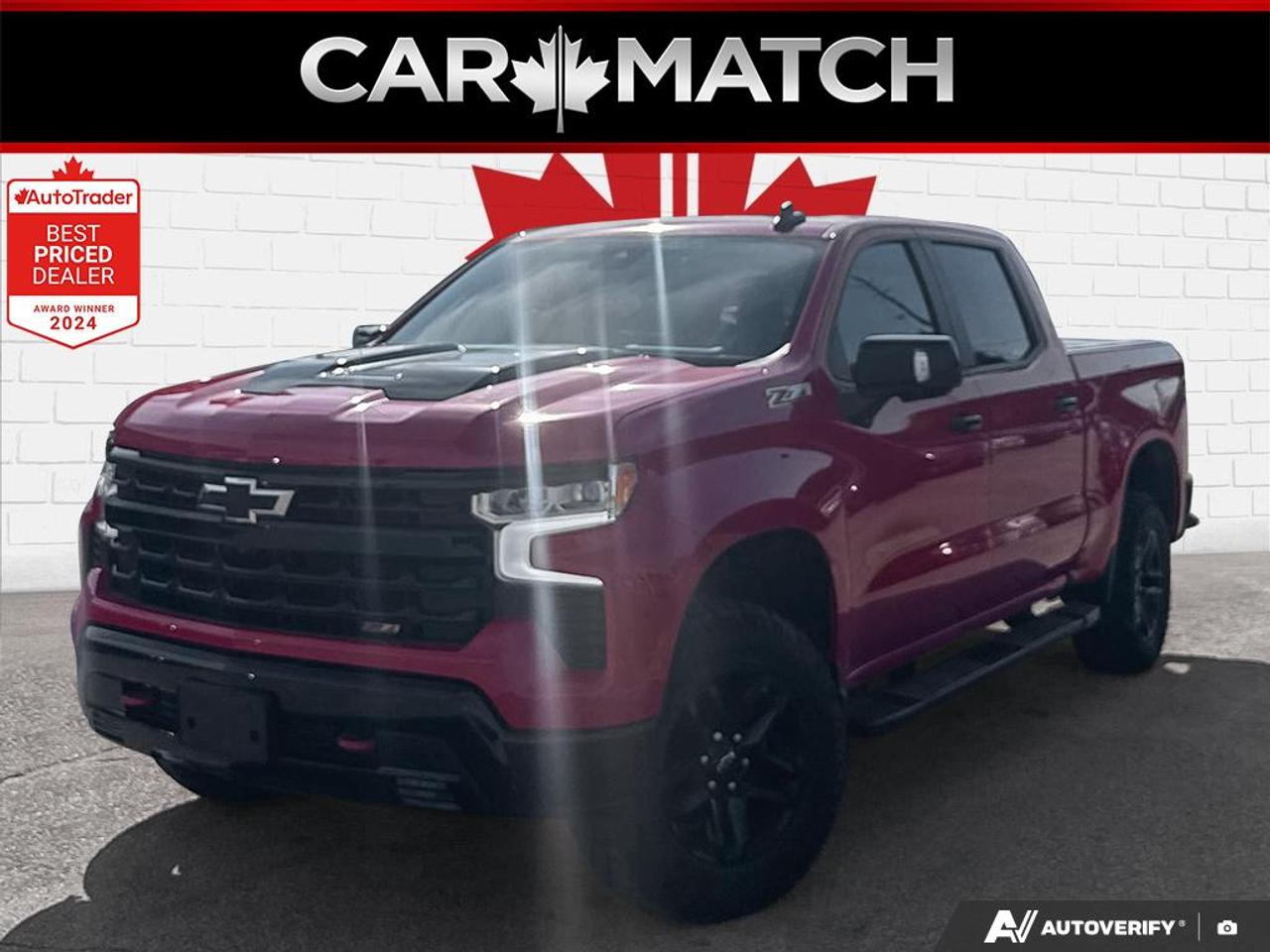2022 Chevrolet Silverado 1500 LT TRAILBOSS / Z71 / ONE OWNER / LEATHER / ROOF Photo