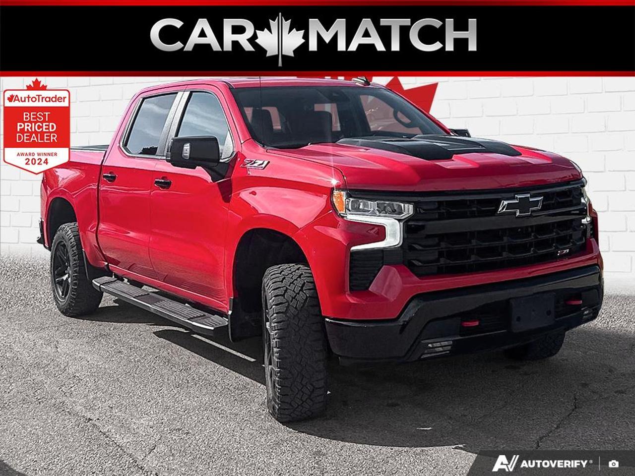 2022 Chevrolet Silverado 1500 LT TRAILBOSS / Z71 / ONE OWNER / LEATHER / ROOF Photo