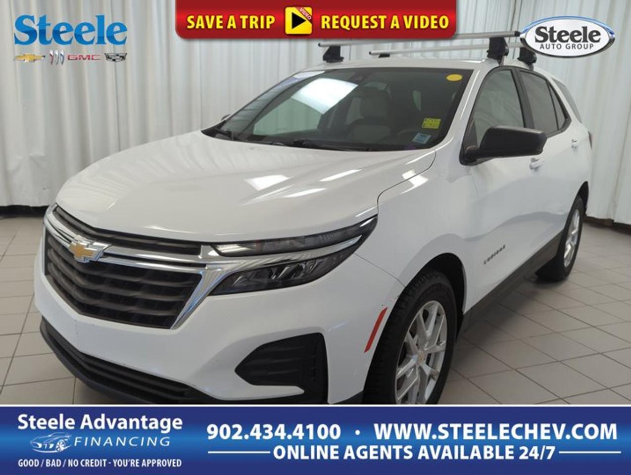This used 2022 Chevrolet Equinox LS at Steele Chevrolet Buick GMC in Dartmouth is a smart choice for drivers who want comfort, efficiency, and everyday practicality in one well-sized SUV. Finished in White with a Grey interior, this four-door Equinox LS presents a clean, modern look that suits both city streets and weekend travel.Powered by a turbocharged 1.5-litre DOHC gas engine and paired with an automatic transmission, this front-wheel drive Equinox LS delivers a smooth and confident drive. With 62,390 km on the odometer, it offers proven value for commuters, small families, and anyone looking for a versatile SUV with key features that matter most, including heated seats and Apple CarPlay.FEATURES OF THE Equinox LSTurbocharged 1.5-litre DOHC gas engineSmooth-shifting automatic transmission includedFront-wheel drive for daily efficiencyFour-door SUV practicality and versatilityADVANCED SAFETY FEATURESRear vision camera aids reversingStabiliTrak helps maintain road controlTire pressure monitoring system includedMultiple airbags for added confidencePERFORMANCE AND EFFICIENCYTurbo power supports daily drivingAutomatic transmission delivers smooth shiftingFront-wheel drive helps save fuelBalanced ride for city commutesCOMFORT AND CONVENIENCEHeated front seats add winter comfortFour doors improve passenger accessSpacious cabin for daily errandsGrey interior offers clean styleTECHNOLOGY AND CONNECTIVITYApple CarPlay keeps apps accessibleEasy smartphone integration for convenienceClear infotainment layout feels intuitiveDOHC engine supports responsive performanceCARGO SPACERear cargo area fits groceriesFlexible space for everyday gearSUV design supports family haulingWide opening helps loading itemsAWARDS & RECOGNITIONSTop Safety Pick, Insurance Institute for Highway Safety, 2022WHAT OTHER OWNERS LIKEComfortable ride on rough roadsUseful cargo room for familiesGood fuel economy for commutingSimple infotainment with phone integrationThe 2022 Chevrolet Equinox LS is known for being easy to live with day after day. Its size makes it simple to park in tighter spaces, yet it still gives you the elevated seating position and cargo flexibility that many drivers want from an SUV. The White exterior keeps the look fresh and timeless, while the Grey interior creates a bright and practical cabin environment.This Equinox LS also benefits from Chevrolets strong reputation for building crossovers that fit real Canadian driving needs. The turbocharged engine provides a good mix of power and efficiency, making highway merging and in-town driving feel natural and controlled. The automatic transmission works smoothly in daily traffic, helping deliver a relaxed driving experience.Inside, the focus stays on useful comfort and easy operation. Heated seats are a welcome feature during cold Dartmouth mornings, and Apple CarPlay helps keep your favourite apps, calls, messages, and music close at hand through a familiar interface. That means less fuss and more confidence when you head out for work, errands, or a road trip.For shoppers seeking a used SUV with a practical feature set, efficient front-wheel drive layout, and the everyday usefulness expected from a Chevrolet crossover, this 2022 Chevrolet Equinox LS stands out as a well-rounded option. It is ready to support busy routines with comfort, flexible space, and trusted turbocharged performance.This 2022 Chevrolet Equinox LSs VIN is: 2GNAXHEV6N6106347 .