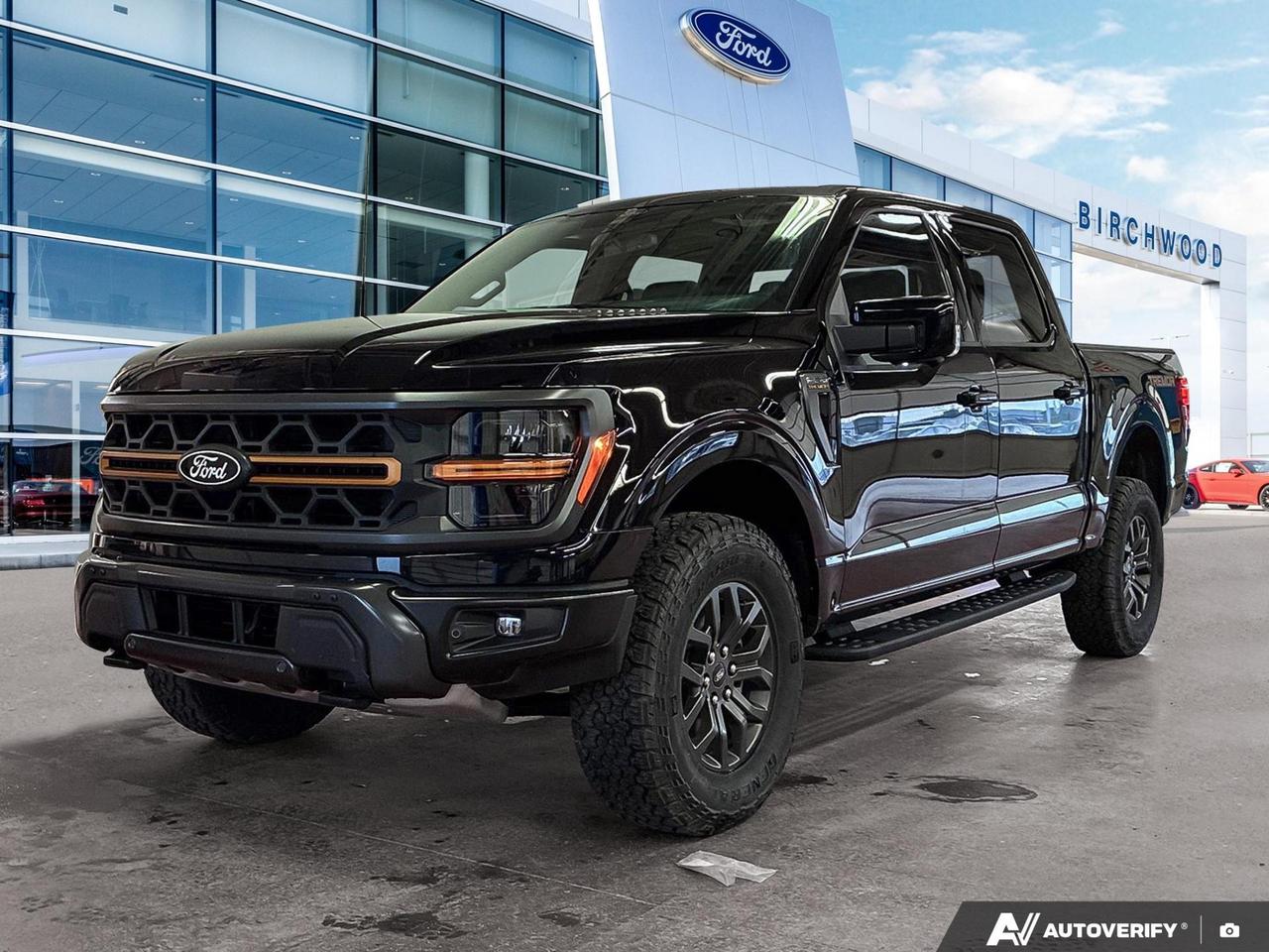 The 2026 Ford F-150 Tremor is built for those who demand capability without compromise. Equipped with the twin-turbocharged 3.5L EcoBoost, a twin panel moonroof, head-up display, and the off-road-ready Tremor package, this truck is loaded with purpose-built features that go well beyond the standard F-150 lineup.

- 3.5L Twin-Turbo V6 paired with a 4WD drivetrain and electronic locking rear differential with 3.73 axle ratio  engineered for serious traction on and off the road
- Twin Panel Moonroof for an open-air driving experience rarely found in a work-capable truck
- Head-Up Display keeps critical driving information in your sightline without taking your eyes off the trail or road
- 18 Alloy Wheels with Dark Matte Finish wrapped in 275/70R18 All-Terrain tires  Tremor-specific stance and off-road readiness
- Aerial View Camera System plus Front and Rear Parking Sensors for confident maneuvering in tight spots or on the trail
- BLIS Blind Spot Monitoring, Cross-Traffic Alert with Reverse Brake Assist, and Collision Mitigation for added confidence on the highway
- Voice-Activated Dual Zone Automatic Climate Control and Connected Navigation with Voice Activation for a refined in-cab experience
- Class IV Towing Equipment with Trailer Sway Control and Hill Descent/Hold Control  ready to work as hard as you do

Ready to get behind the wheel? Visit Birchwood Ford online at www.birchwoodford.ca to reserve this Tremor, start your purchase, or book a test drive appointment. Our team is here to answer any questions and make the process straightforward from start to finish.
Birchwood Ford is your choice for New Ford vehicles in Winnipeg. 

At Birchwood Ford, we hold ourselves to the highest standard. Our number one focus is customer satisfaction which has awarded us the Ford of Canadas Presidents Award for 5 consecutive years. This honour is presented to Ford dealers that have proven outstanding results in Sales and Customer Service Excellence.

Are you a newcomer to Canada, recent graduate, first time car buyer or physically challenged? Ask us about our exclusive rebates and how they may apply to you.
 
Interested in seeing/hearing more? Book a test drive or give us a call at (204) 661-9555 and we can help you with whatever you need!

Dealer permit #4454
Dealer permit #4454