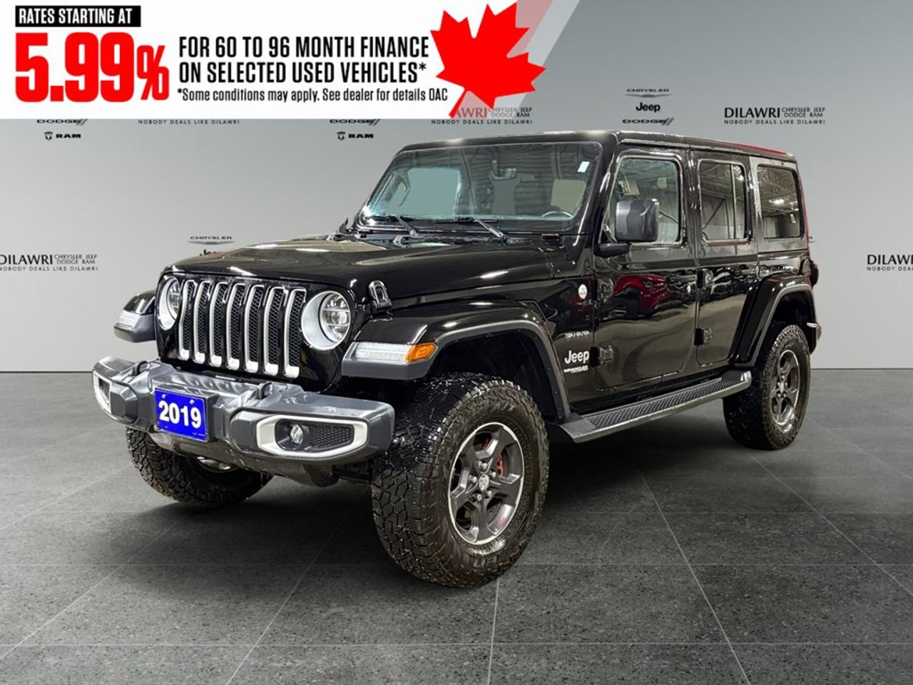 2019 Jeep Wrangler Unlimited Sahara 4X4 Photo0
