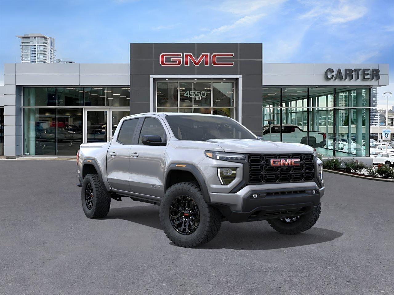 Save up to $1,200 instantly with your Costco membership at Carter GM Burnaby! Costco Executive Members can receive a $1,200 Bonus, while Non-Executive Members qualify for a $1,000 Bonus on select models. Combine your Costco member bonus with eligible manufacturer incentives for even greater value.  Visit us today or contact our team to confirm your eligibility and secure your Costco member savings before this limited-time offer ends.  Built for capability and confidence, the 2026 GMC Canyon Elevation 4WD is ready for any challenge. Its  2.7l TurboMax engine, Off-Road suspension with 2" factory lift, and Driver Mode Selector (Normal, Off-Road, Terrain, Tow/Haul) deliver power and precision wherever you go. The ProGrade Trailering System with integrated trailer brake controller, Hitch View, and Trailering App make towing effortless. Inside, enjoy a power sunroof, a modern cabin featuring an 11" digital Driver Information Centre, a sport-style steering wheel, and vehicle health management for peace of mind. Come take it for a test drive today and experience all this stylish vehicle has to offer!  WHY CARTER GM BURNABY?  - An unrivalled vehicle purchasing experience! - Exceeding our loyal customers expectations since 1963 - 4.5 Google star rating with 2,300+ customer reviews) - CarGurus Top-Rated Dealer 2025 Award - CarGurus Top Value Dealer 2025 Award - Vehicle trades welcome! Best price guaranteed! - We provide upfront pricing, zero hidden fees, and 100% transparency - Fast approvals and 99% acceptance rates (no matter your current credit status!) - Multilingual staff (many languages spoken) - Comfortable non-pressured environment with in-store television, WIFI and a childrens play area! - In-store restaurant: fresh daily menu        Were here to help you drive the vehicle you want, the vehicle you deserve! QUESTIONS? GREAT! WEVE GOT ANSWERS! To speak with a friendly vehicle specialist - CALL NOW! The advertised price includes all standard dealer fees and any applicable manufacturer or dealer incentives. It does not include applicable taxes, licensing, insurance, or optional products or services. Dealer fees will be clearly broken out and itemized on the bill of sale, maximum total of fees $699.00. Prices are shown in Canadian dollars. While we make every effort to ensure accuracy, vehicle details, pricing, options, and availability are subject to change without notice. Please confirm all information with dealership sales management before purchase. Dealer Code: 81129