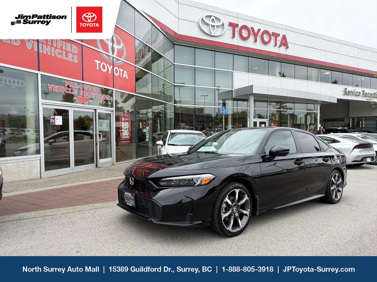Jim Pattison Toyota Surrey sells & services new & used Toyota vehicles throughout the Lower Mainland. Financing available OAC.  TEXT our sales team directly at (604) 265-9043

Price includes documentation fee ($595) and VSA Transaction Levy ($10). Finance placement fee ($395) if applicable, GST and PST are additional. D#6701