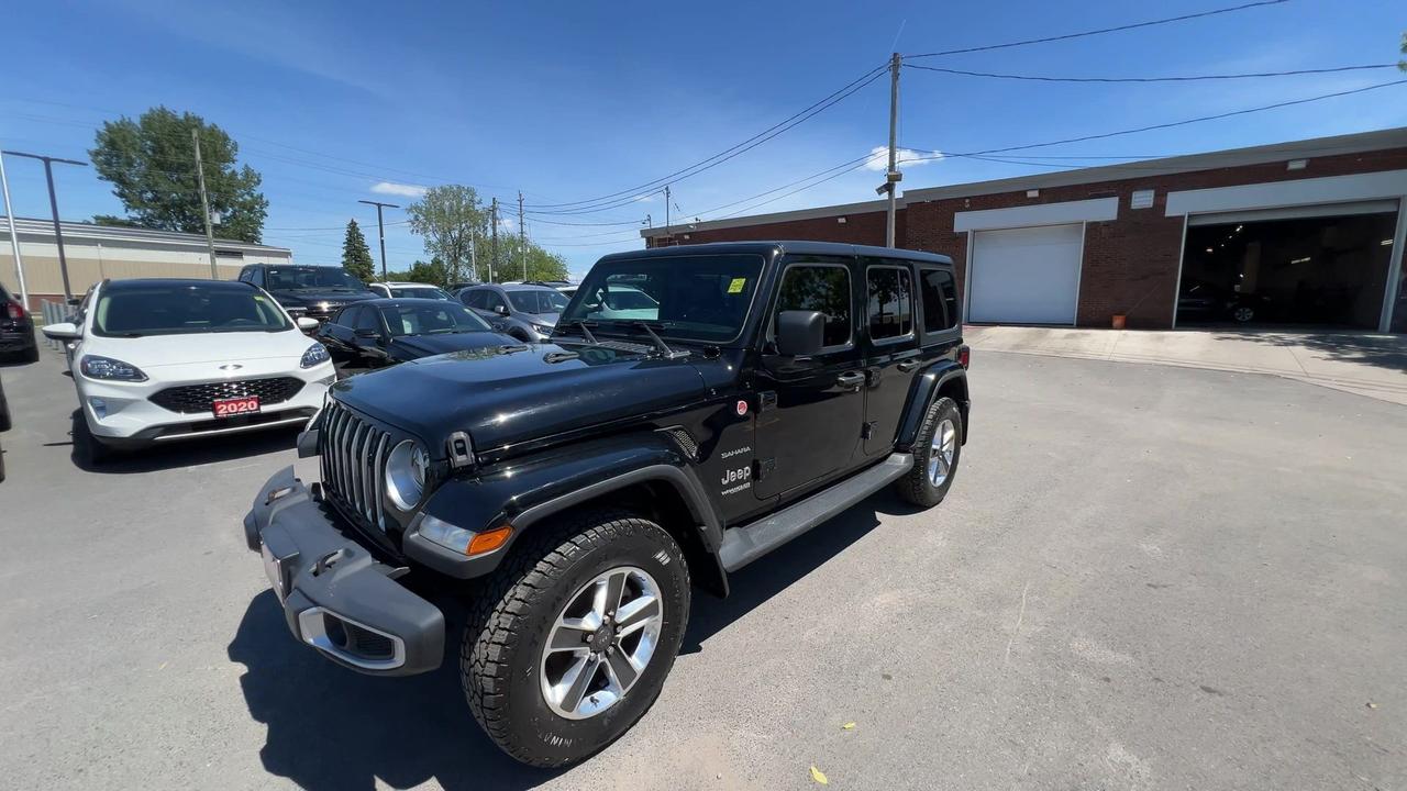2018 Jeep Wrangler JK Unlimited SAHARA 4X4 | HTD LEATHER | CARPLAY | HARD TOP Photo