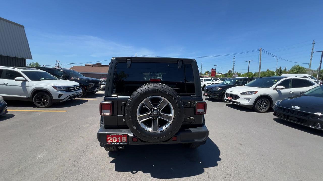 2018 Jeep Wrangler JK Unlimited SAHARA 4X4 | HTD LEATHER | CARPLAY | HARD TOP Photo