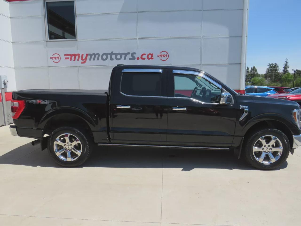 2021 Ford F-150 Lariat | Clean Carfax | 4WD | Tonneau Cover | Trailer Hitch | Leather | Power Seats | Navigation | Heated Seats | Photo
