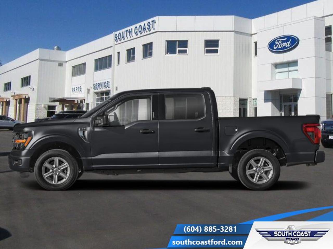 <b>Wireless Charging, XLT Black Appearance Package, Tailgate Step, Power Sliding Rear Window!</b><br> <br> The 2026 Ford F-150 incorporates driver-assist technologies and modern connectivity designed to enhance control and convenience.<br> <br>The 2026 Ford F-150 combines proven leadership in toughness with smart innovation to deliver a truck built for real-world demands. Inside, the cabin features refined materials, intuitive tech and comfortable seating to support both driver and passengers on every journey. With its strong presence, flexible design and Fords legacy of dependability, the F-150 is ready for whatever work or play you throw its way.<br> <br>This Agate Black Crew Cab 4X4 pickup has an Automatic transmission and is powered by a 420HP 3.5L V6 Cylinder Engine. <br> <br> Our F-150s trim level is XLT. This vehicle has been upgraded with the following features: Wireless Charging, XLT Black Appearance Package, Tailgate Step, Power Sliding Rear Window.<br><br> View the original window sticker for this vehicle with this url <b><a href=http://www.windowsticker.forddirect.com/windowsticker.pdf?vin=1FTFW3LDXTFB79111 target=_blank>http://www.windowsticker.forddirect.com/windowsticker.pdf?vin=1FTFW3LDXTFB79111</a></b>.<br> <br>To apply right now for financing use this link: <a href=https://www.southcoastford.com/financing/ target=_blank>https://www.southcoastford.com/financing/</a><br> <br/>Total rebate of $7500 is reflected in the price. <br> Buy this vehicle now for the lowest bi-weekly payment of <b>$640.66</b> with $0 down for 84 months @ 7.99% APR O.A.C. ( taxes included, $695 Administration Fee included / Total Obligation of $104963 ). Incentives expire 2026-06-01. See dealer for details. <br><br>Call South Coast Ford Sales or come visit us in person. Were convenient to Sechelt, BC and located at 5606 Wharf Avenue. and look forward to helping you with your automotive needs. <br><br> Come by and check out our fleet of 20+ used cars and trucks and 100+ new cars and trucks for sale in Sechelt.  o~o