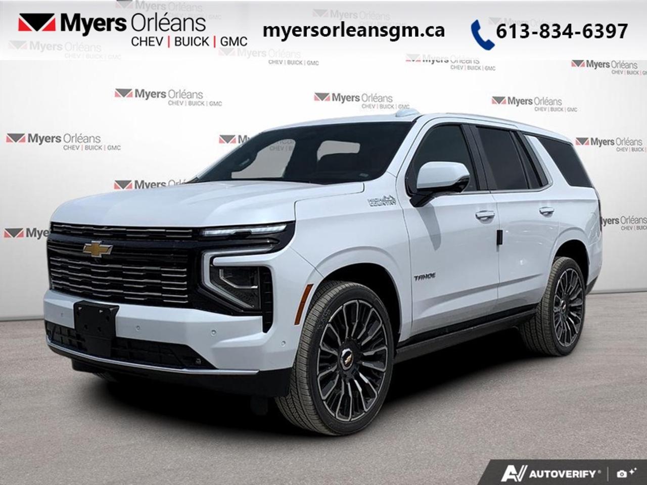 2026 Chevrolet Tahoe High Country  - Leather Seats Photo