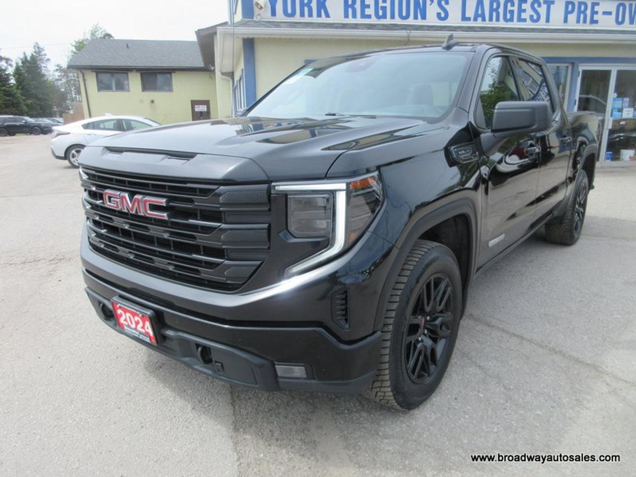 2024 GMC Sierra 1500 FUEL EFFICIENT ELEVATION-PACKAGE 5 PASSENGER 2.7L - TURBO.. 4X4.. CREW-CAB.. SHORTY.. HEATED SEATS & WHEEL.. BACK-UP CAMERA.. BOSE-PREMIUM-AUDIO..