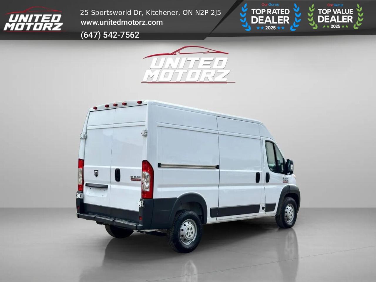 2017 RAM ProMaster 1500 High Roof 136" WB~SAFETY CERTIFIED~16 Service Photo