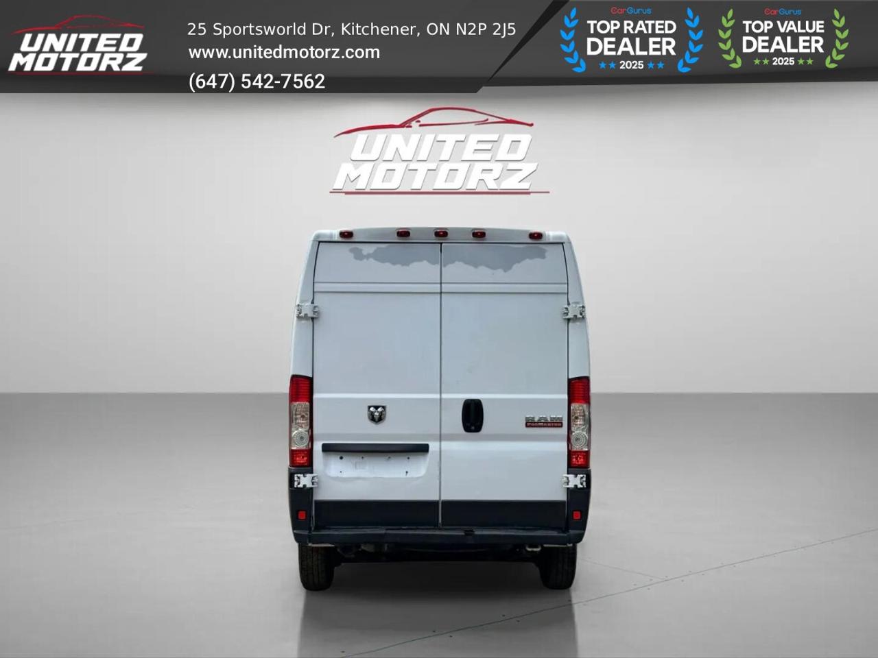 2017 RAM ProMaster 1500 High Roof 136" WB~SAFETY CERTIFIED~16 Service Photo