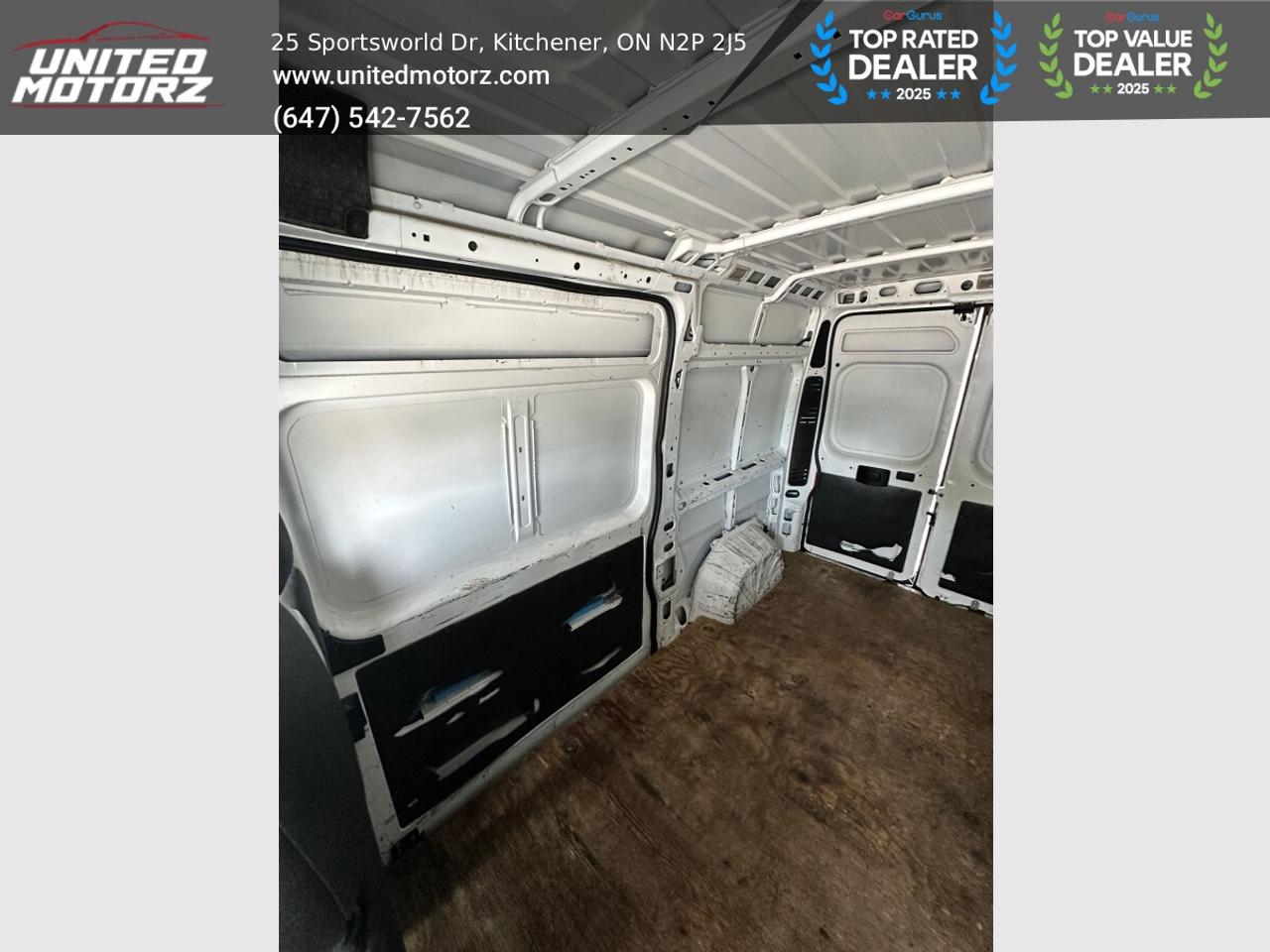 2017 RAM ProMaster 1500 High Roof 136" WB~SAFETY CERTIFIED~16 Service Photo