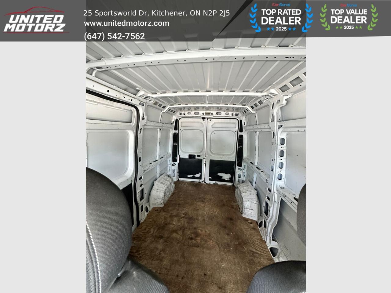 2017 RAM ProMaster 1500 High Roof 136" WB~SAFETY CERTIFIED~16 Service Photo