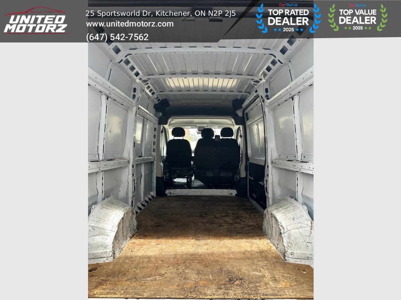 2017 RAM ProMaster 1500 High Roof 136" WB~SAFETY CERTIFIED~16 Service Photo