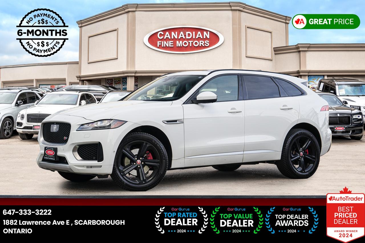 2017 Jaguar F-PACE S AWD | SUPERCHARGED | PANO | COOLED SEAT | NAVI - Photo #1
