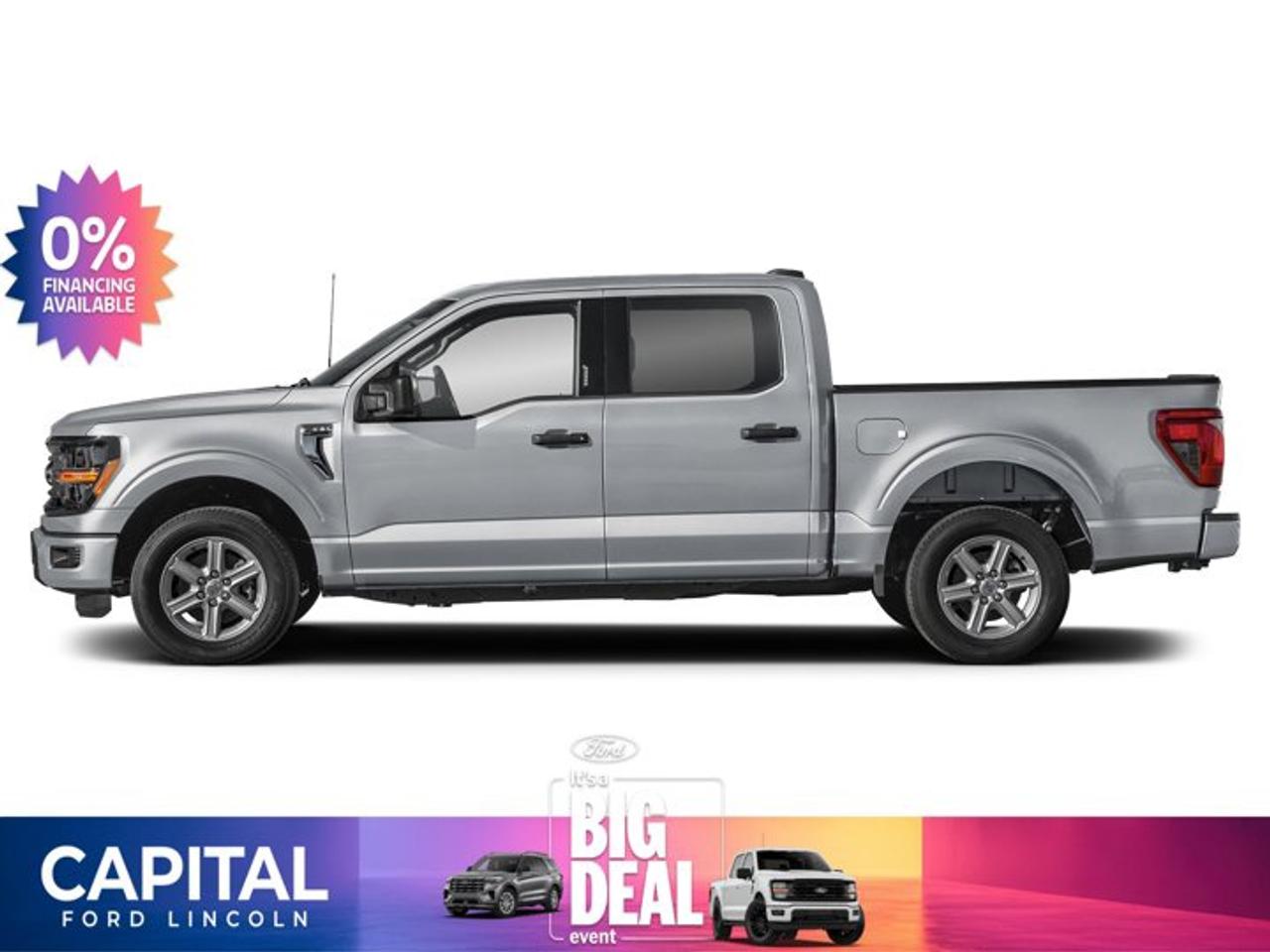 This Ford F-150 boasts a Regular Unleaded V6 3.5 L EcoBoost engine powering this Automatic transmission. XLT BLACK APPEARANCE PACKAGE, TRANSMISSION: ELECTRONIC 10-SPEED AUTOMATIC, ICONIC SILVER METALLIC.*This Ford F-150 Comes Equipped with These Options *BED UTILITY PACKAGE , ENGINE: 3.5L V6 ECOBOOST, ENGINE BLOCK HEATER, ELECTRONIC LOCKING W/3.55 AXLE RATIO, BLACK, UNIQUE SPORT CLOTH 40/CONSOLE/40 FRONT-SEATS, Wheels: 18 Painted Aluminum, Variable Intermittent Wipers, Urethane Gear Shifter Material, Trip Computer, Transmission w/Driver Selectable Mode.* Stop By Today *Come in for a quick visit at Capital Ford Lincoln, 1201 Pasqua St North, Regina, SK S4X 4P7 to claim your Ford F-150!Check out this vehicles pictures, features, options and specs, and let us know if you have any questions. Helping find the perfect vehicle FOR YOU is our only priority.P.S...Sometimes texting is easier. Text (or call) 306-994-3121 for fast answers at your fingertips!Dealer License #307287
