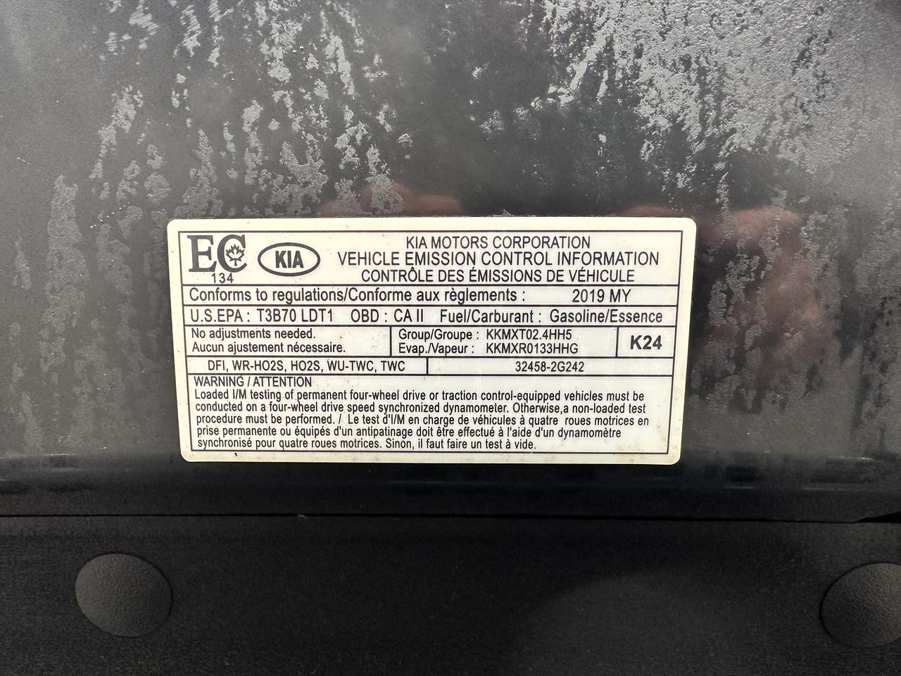 2019 Kia Sportage LX AWD HeatedCloth FM Bluetooth KeylessEntry Alloy Photo