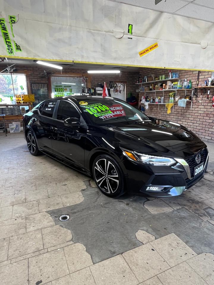 2020 Nissan Sentra SR 2LTR 4 CYL CERTIFIED WITH WARRANTY Photo