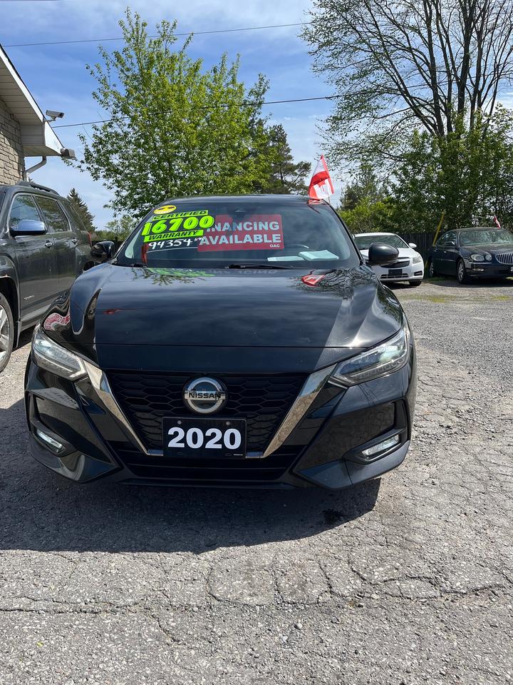 2020 Nissan Sentra SR 2LTR 4 CYL CERTIFIED WITH WARRANTY Photo