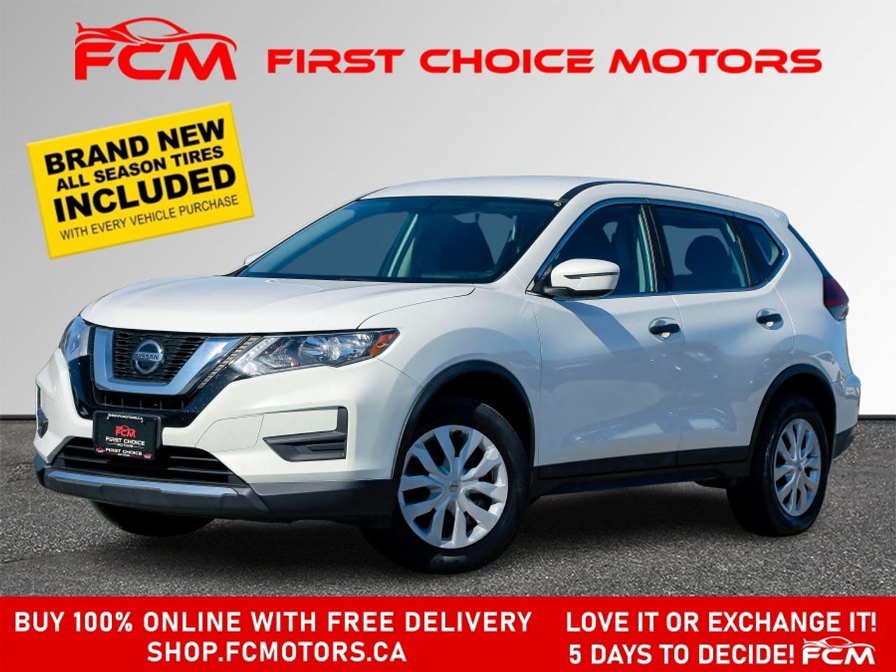 2018 Nissan Rogue S AWD ~AUTOMATIC, FULLY CERTIFIED WITH WARRANTY!!! Photo0