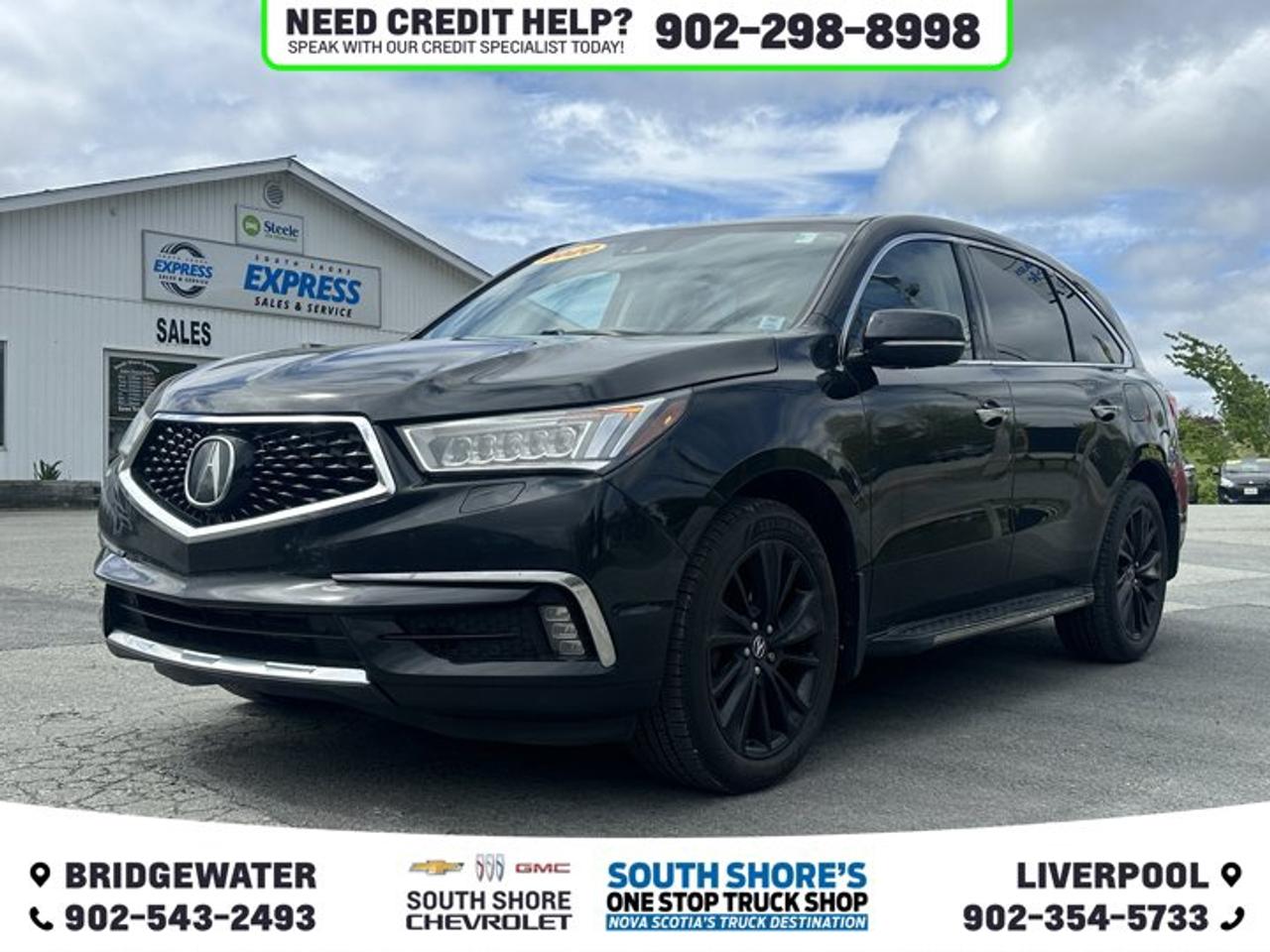 Recent Arrival! Odometer is 7904 kilometers below market average! Black 2020 Acura MDX Technology SH-AWD AWD 9-Speed Automatic 3.5L SOHC Leather, 11 Speakers, ABS brakes, Air Conditioning, Alloy wheels, Auto tilt-away steering wheel, Bumpers: body-colour, Compass, Delay-off headlights, Driver door bin, Dual front side impact airbags, Electronic Stability Control, Emergency communication system: AcuraLink, Exterior Parking Camera Rear, Four wheel independent suspension, Front anti-roll bar, Front Bucket Seats, Front dual zone A/C, Front fog lights, Front reading lights, Headlight cleaning, Heated door mirrors, Heated Front Seats, Heated front seats, Heated rear seats, Heated steering wheel, HVAC memory, Illuminated entry, Lane departure: Lane Keeping Assist System (LKAS) active, Navigation System, Occupant sensing airbag, Outside temperature display, Overhead airbag, Overhead console, Power door mirrors, Power driver seat, Power Liftgate, Power moonroof, Power steering, Power windows, Premium audio system: Acura/ELS Surround, Radio data system, Rear air conditioning, Rear window defroster, Rear window wiper, Remote keyless entry, Security system, Speed-sensing steering, Split folding rear seat, Spoiler, Steering wheel memory, Tachometer, Telescoping steering wheel, Tilt steering wheel, Traction control, Trip computer, Turn signal indicator mirrors, Variably intermittent wipers.