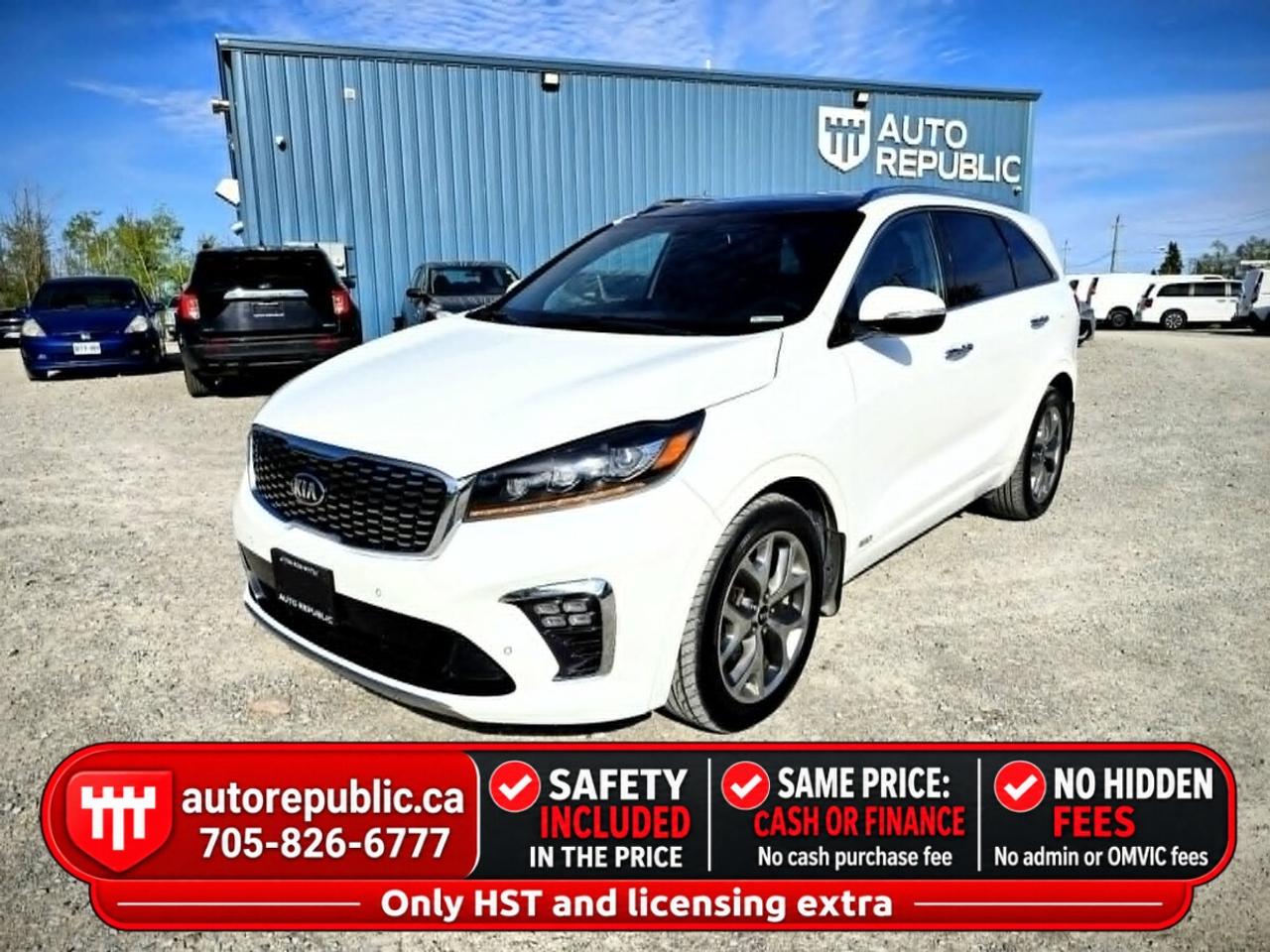2019 Kia Sorento SX Limited AWD V6 7 Seater Loaded Certified Photo