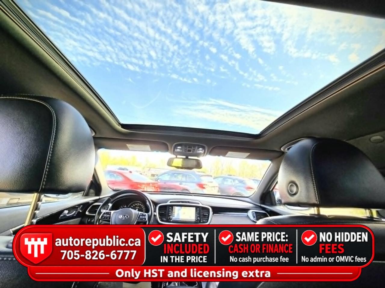 2019 Kia Sorento SX Limited AWD V6 7 Seater Loaded Certified Photo