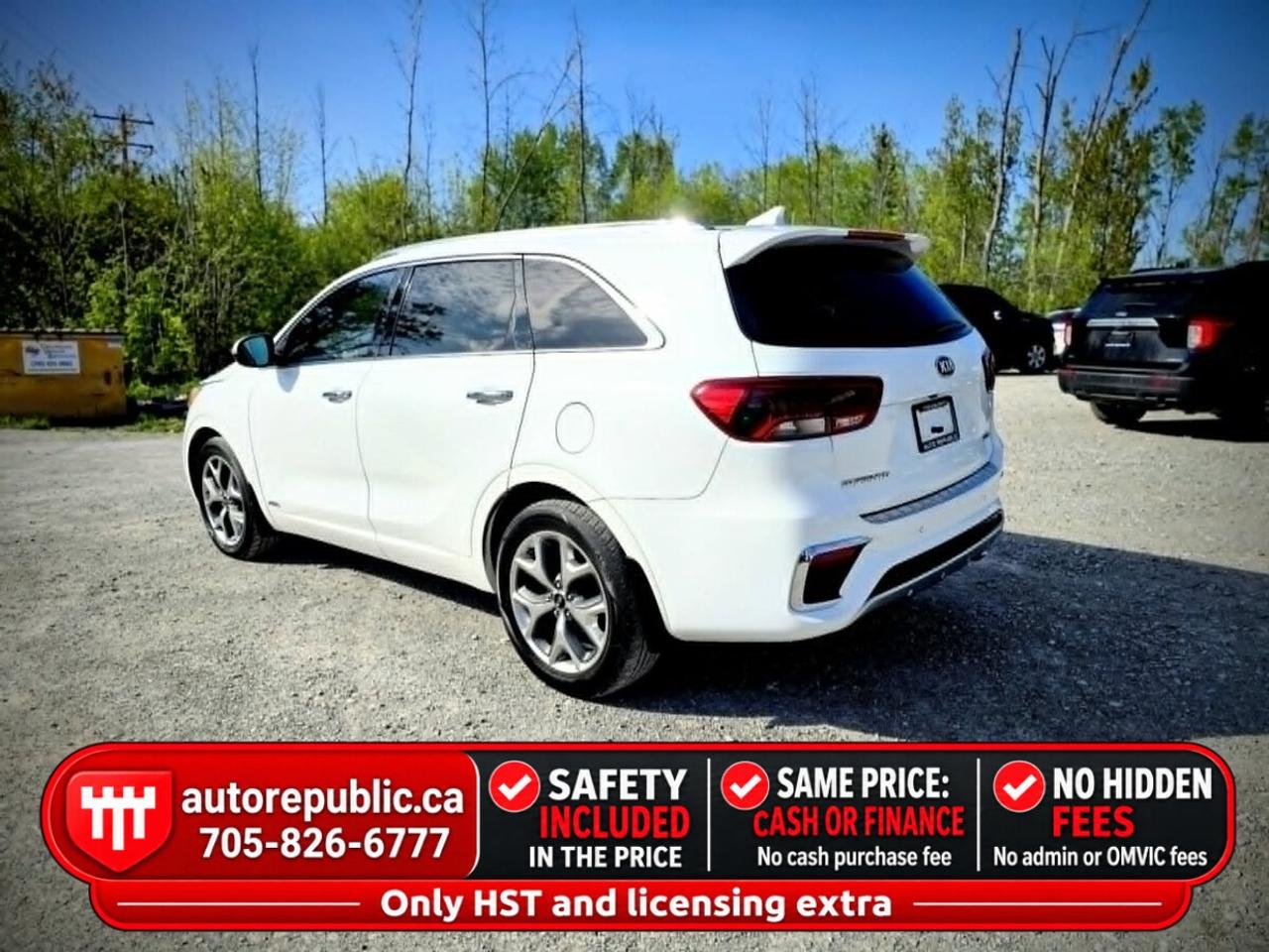 2019 Kia Sorento SX Limited AWD V6 7 Seater Loaded Certified Photo