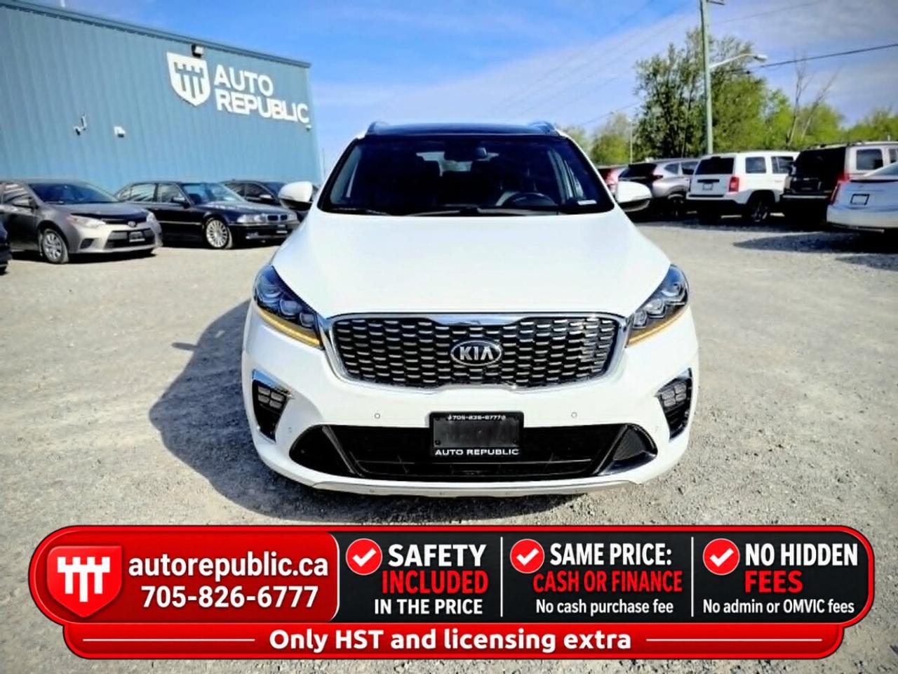 2019 Kia Sorento SX Limited AWD V6 7 Seater Loaded Certified Photo