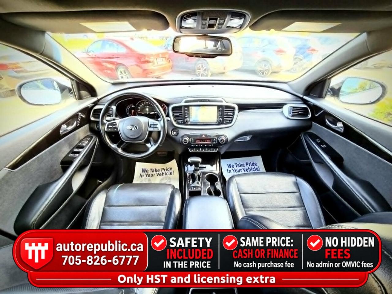 2019 Kia Sorento SX Limited AWD V6 7 Seater Loaded Certified Photo