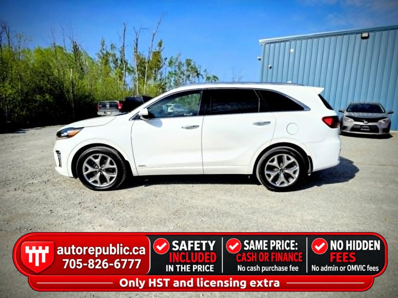 2019 Kia Sorento SX Limited AWD V6 7 Seater Loaded Certified Photo1
