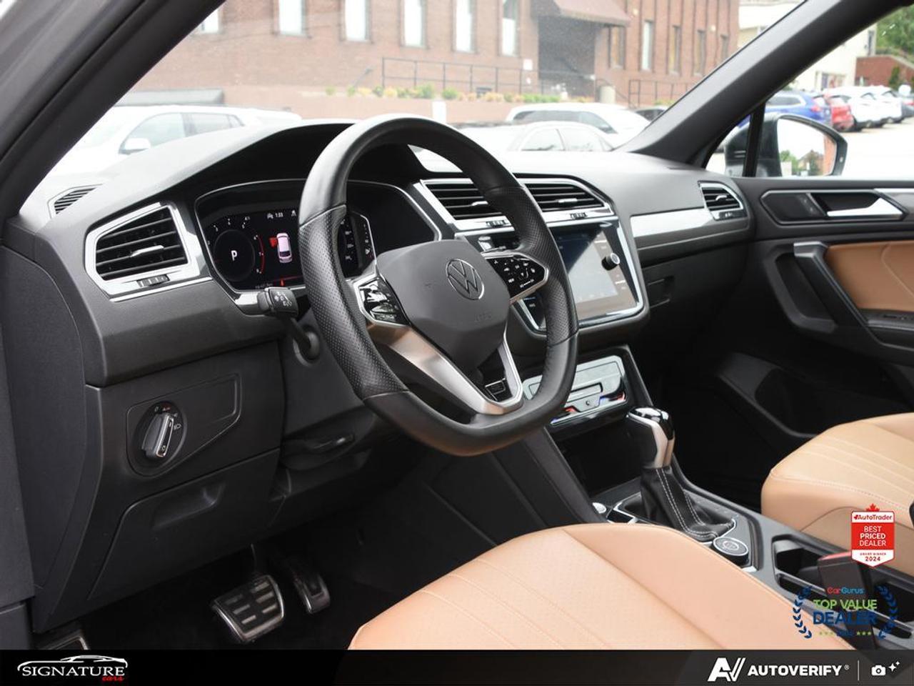 2024 Volkswagen Tiguan Comfortline R Line Black No Accident Panoroof Leat Photo