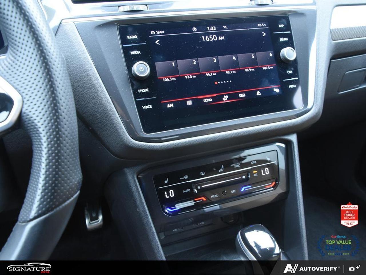 2024 Volkswagen Tiguan Comfortline R Line Black No Accident Panoroof Leat Photo
