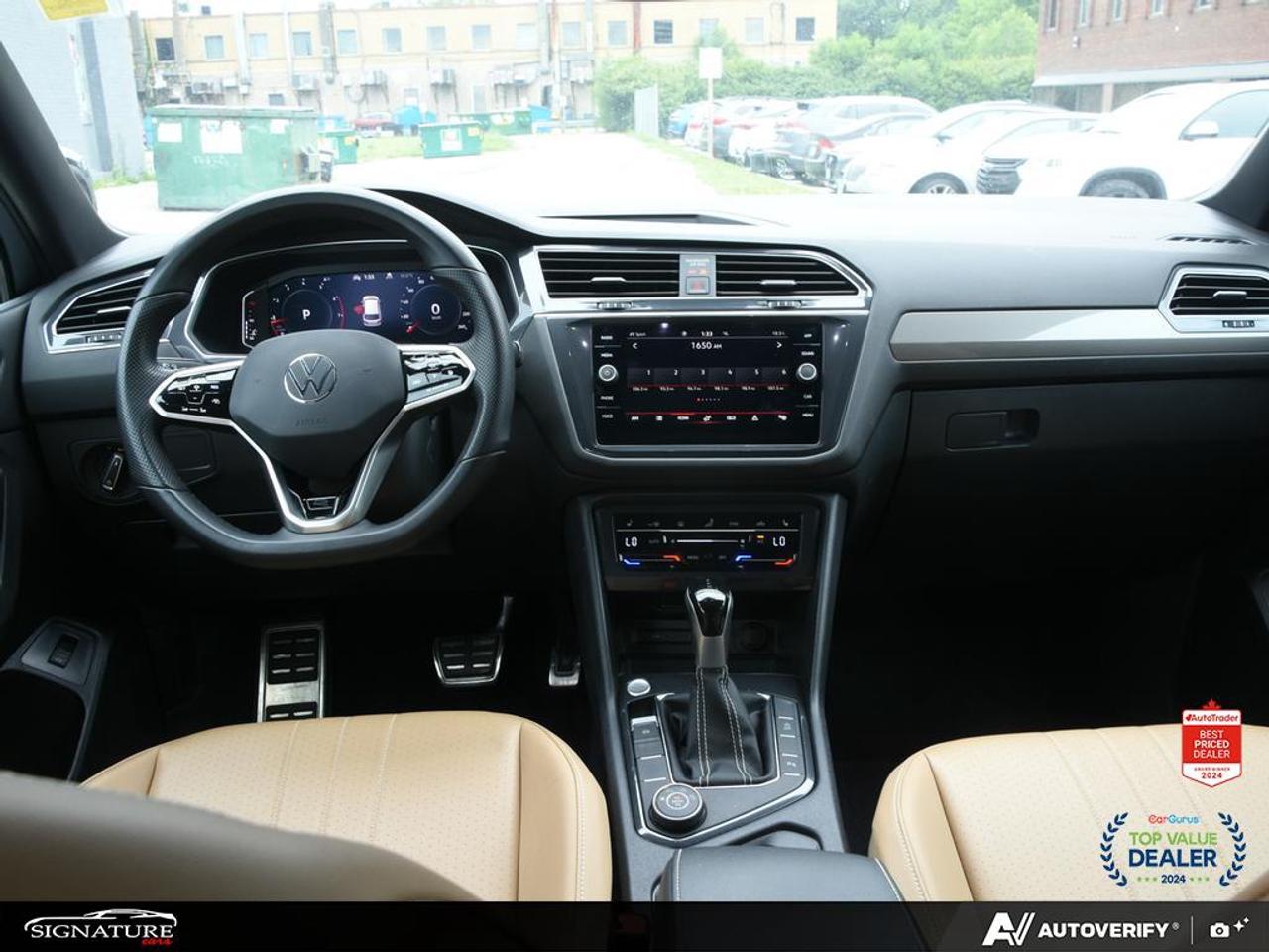 2024 Volkswagen Tiguan Comfortline R Line Black No Accident Panoroof Leat Photo