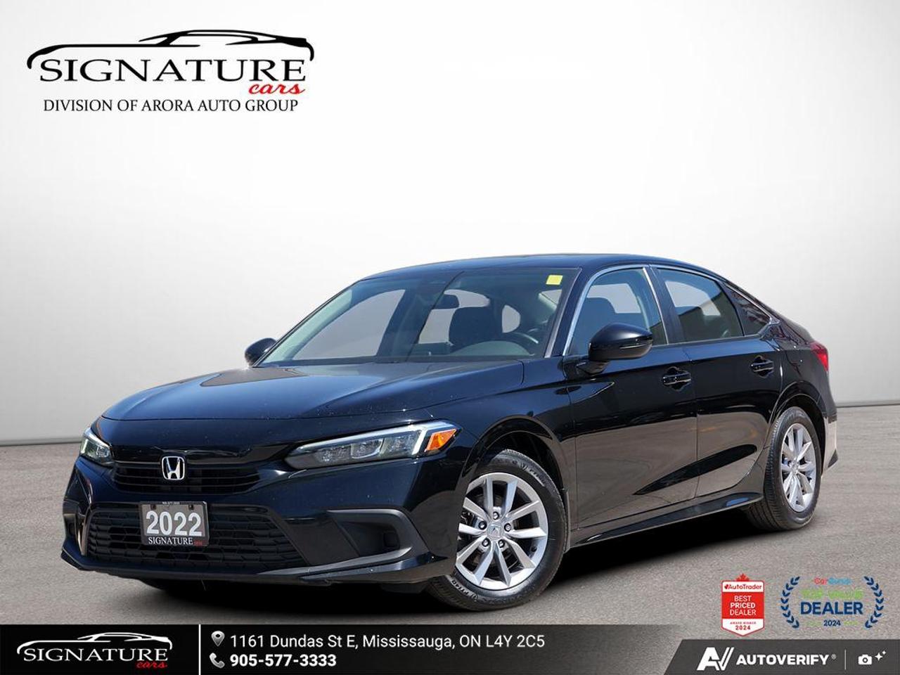 2022 Honda Civic EX No Accident One Owner Sunroof Carplay Photo