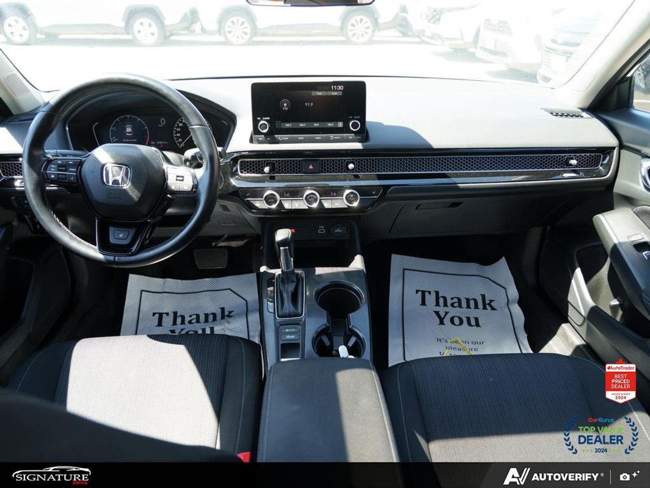 2022 Honda Civic EX No Accident One Owner Sunroof Carplay Photo