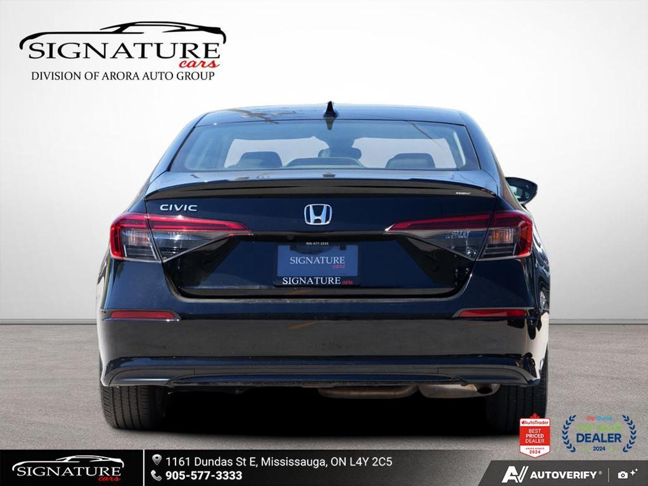 2022 Honda Civic EX No Accident One Owner Sunroof Carplay Photo
